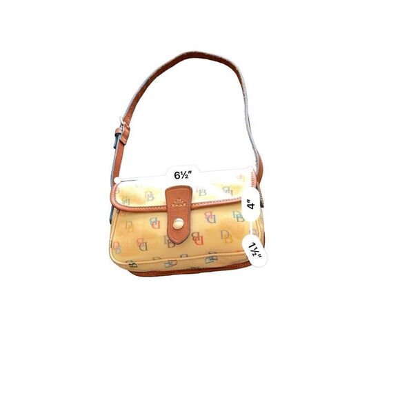 VINTAGE DOONEY & BOURKE HAND OR SHOULDER BAG - Picture 7 of 10